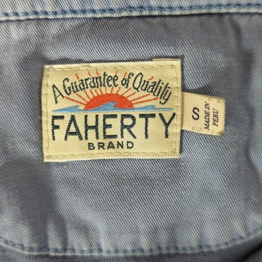 Faherty Cotton Polo Shirt - Picture 8 of 11